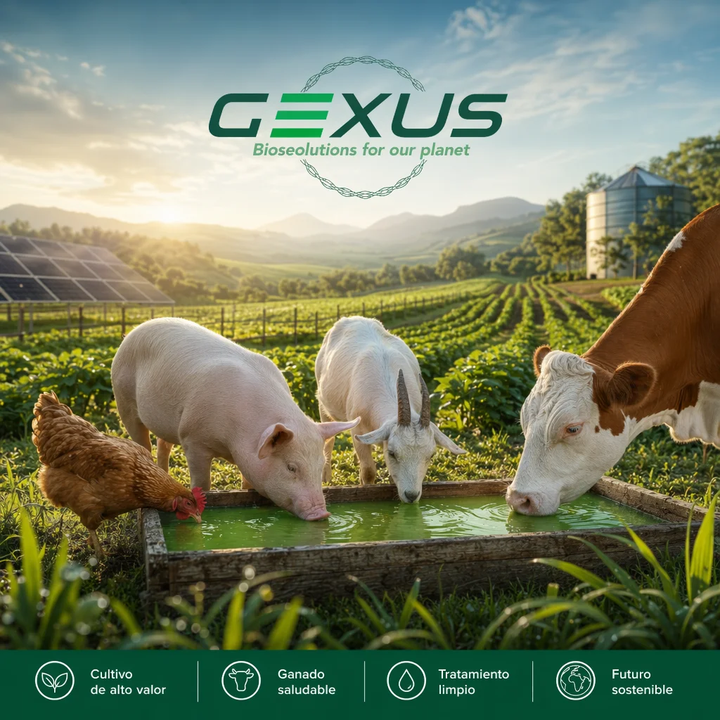 Modelo integral GEXUS: biotecnología del suelo al corral