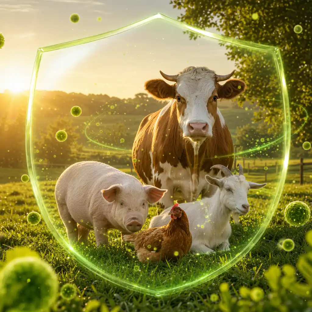 Ganamaxi, probióticos para animales a base de microalgas vivas de GEXUS para el sector pecuario